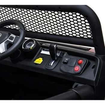 Auto Na Akumulator Mercedes Unimog 4×4, Bijeli, 12v 11