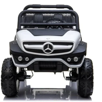 Auto Na Akumulator Mercedes Unimog 4×4, Bijeli, 12v 2