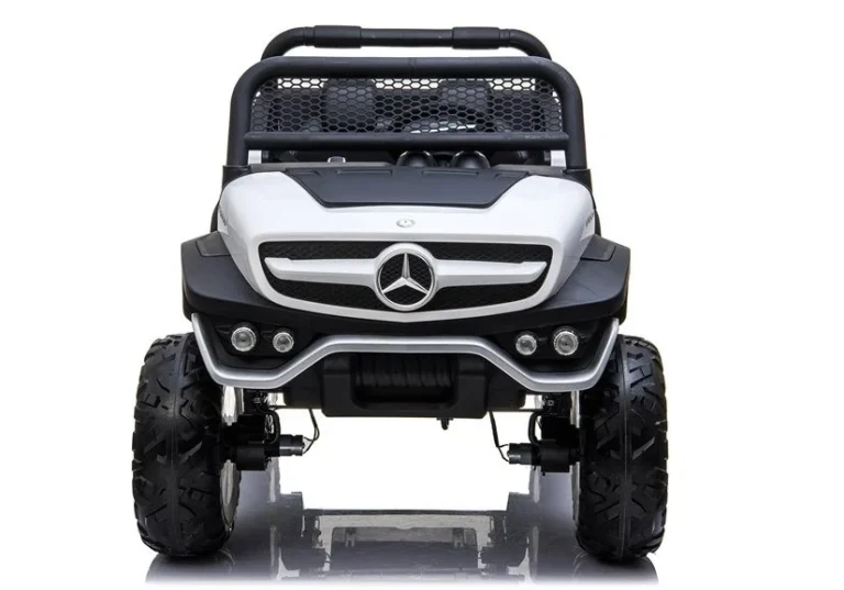Auto Na Akumulator Mercedes Unimog 4×4, Bijeli, 12v 2