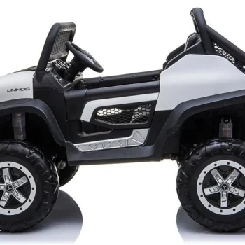 Auto Na Akumulator Mercedes Unimog 4×4, Bijeli, 12v 4