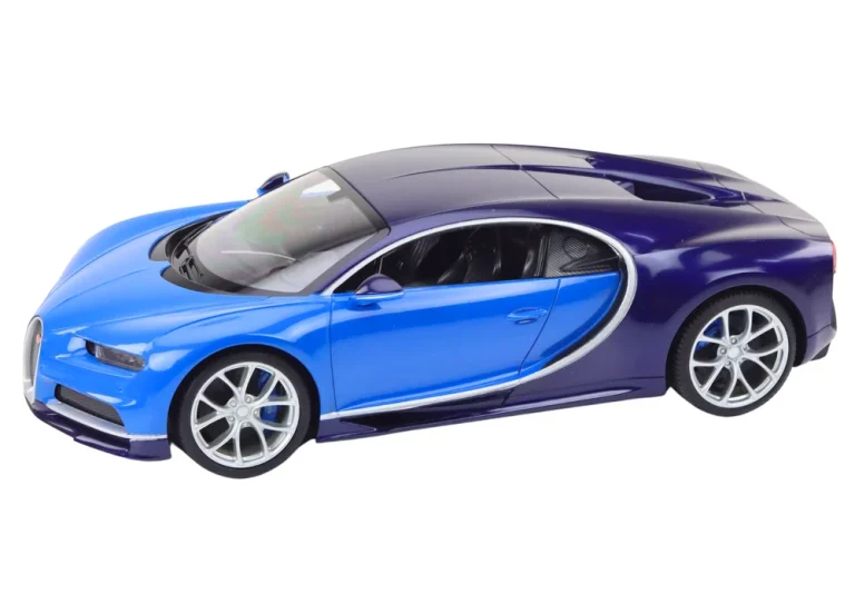 Auto Na Daljinsko Upravljanje Rc 1:14 Bugatti Veyron Chiron Plavi 2