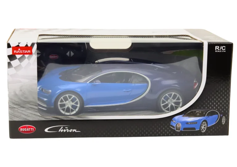 Auto Na Daljinsko Upravljanje Rc 1:14 Bugatti Veyron Chiron Plavi 5