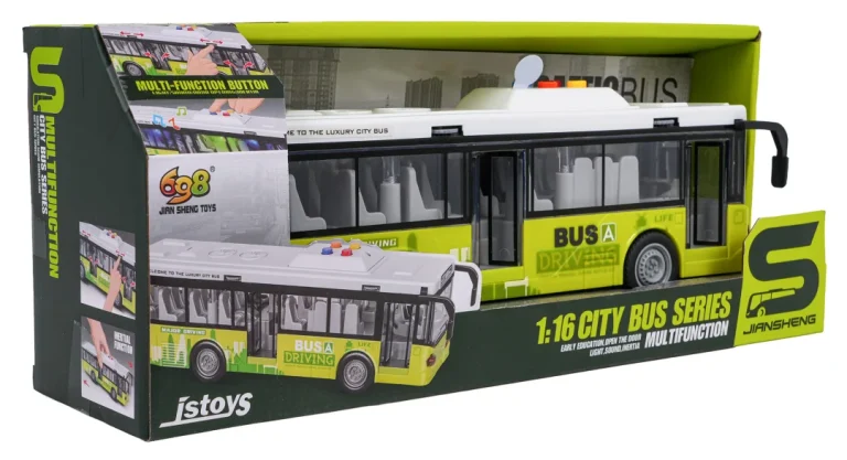 Autobus Sa Zelenim Svjetlom I Zvukom 6