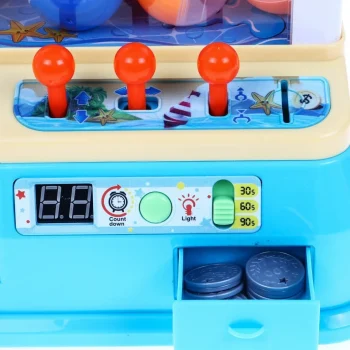 Automat S Hvatačem Za Djecu 3+ Arkadna Igra Hvatač Loptica + Kontrolna Ploča + 10 Loptica + 12 5