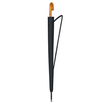 Automatski Kišobran 24 Rebra Crni 115 Cm 5