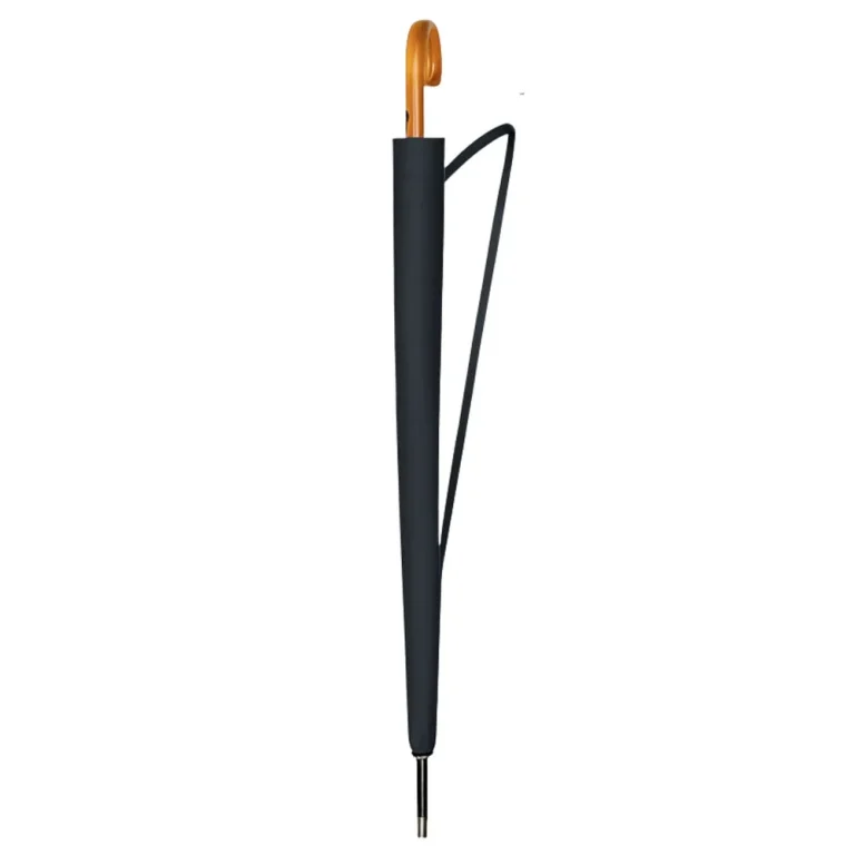 Automatski Kišobran 24 Rebra Crni 115 Cm 5