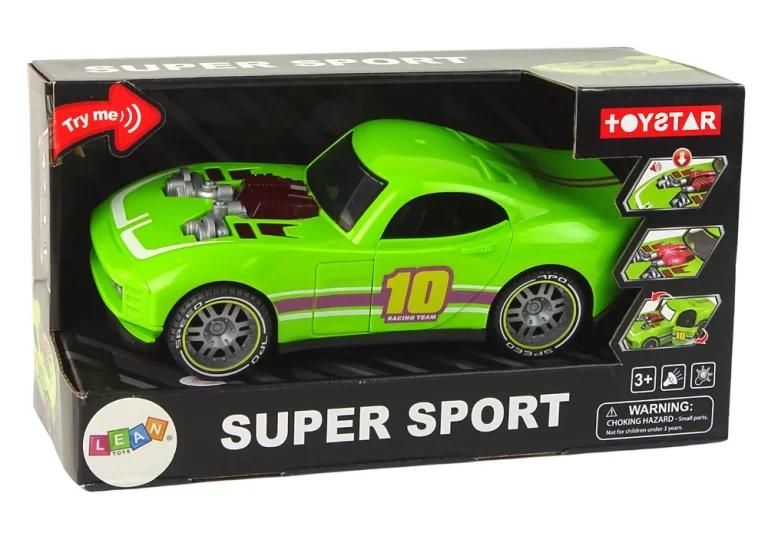 Automobil 1:14 Zeleni Sportski Automobil Sa Zvučnim Svjetlima 4