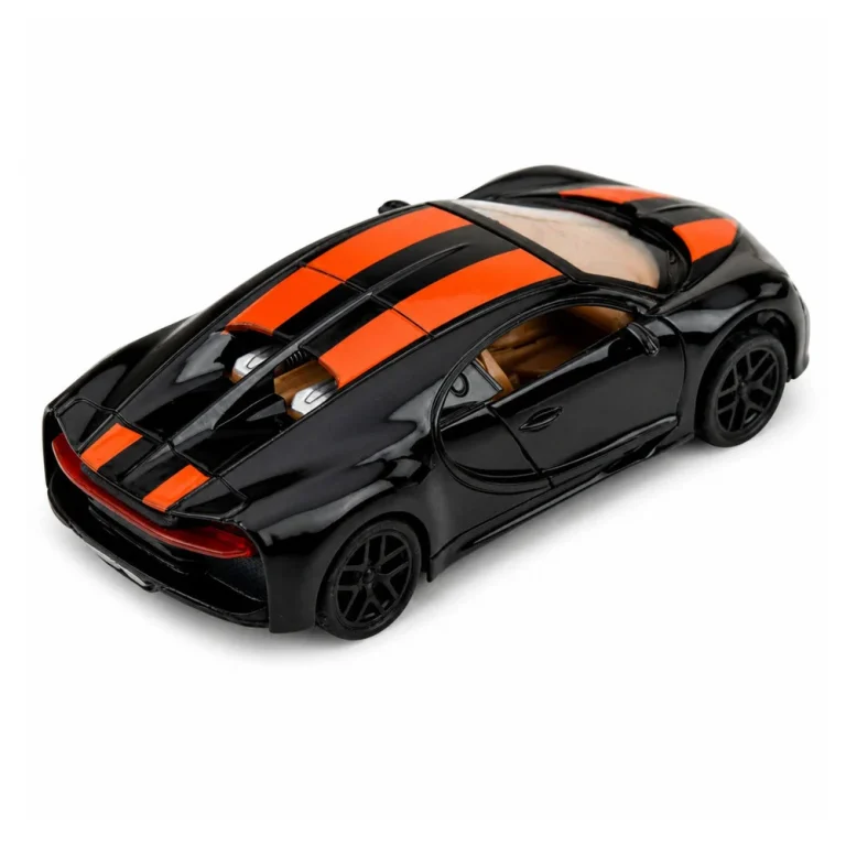Automobil Metal Sportski Automobil Svjetla Zvuk Pokretni Pogon Crni 1:32 5
