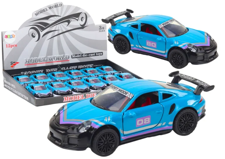 Automobil Sportski Automobil 1:32 Trenje Pogon Metal Tirkizna 1