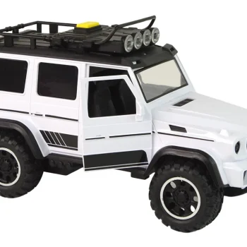 Automobil Terenski Automobil Bijela Zvučna Svjetla Vozilo 1:14 3