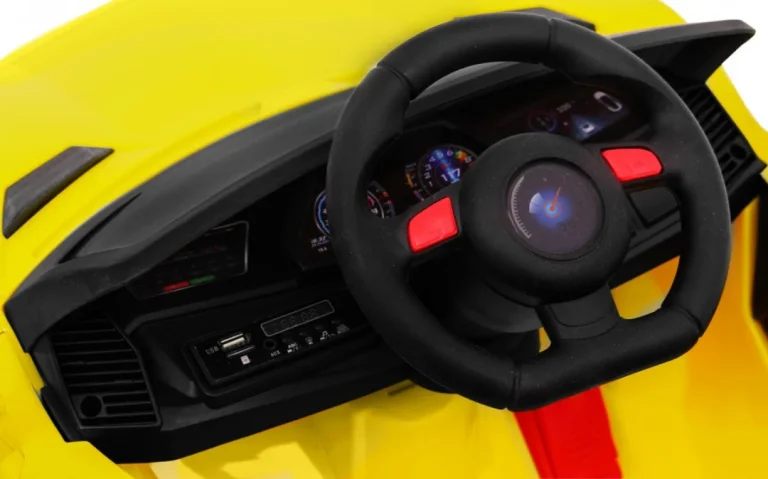 Automobil Budućnosti Na Akumulator, žuti 10