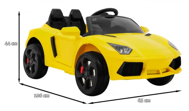 Automobil Budućnosti Na Akumulator, žuti 2