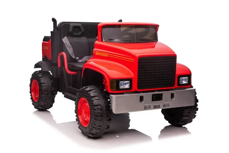 Automobil Na Akumulator Jc222, Crveni, 12v, Led Rasvjeta Auto Na Akumulator 1
