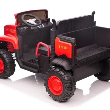 Automobil Na Akumulator Jc222, Crveni, 12v, Led Rasvjeta Auto Na Akumulator 10
