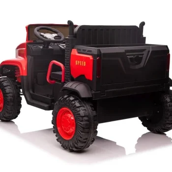 Automobil Na Akumulator Jc222, Crveni, 12v, Led Rasvjeta Auto Na Akumulator 4