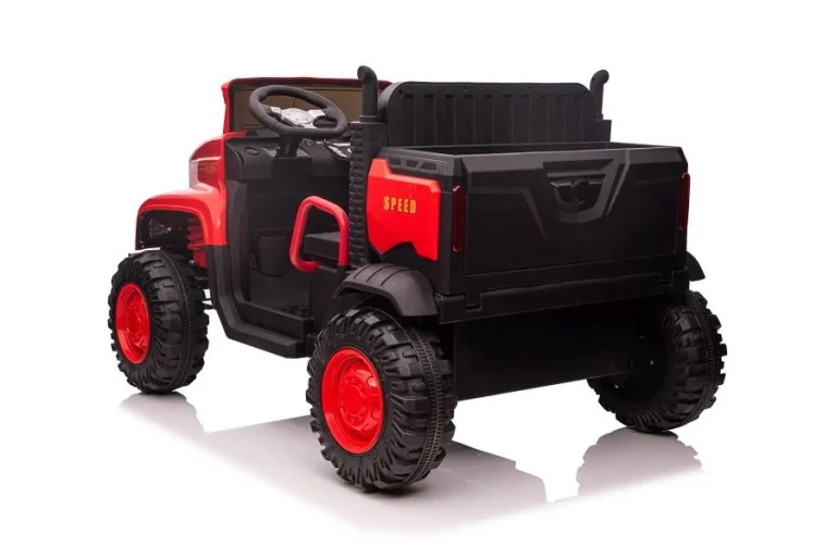 Automobil Na Akumulator Jc222, Crveni, 12v, Led Rasvjeta Auto Na Akumulator 4