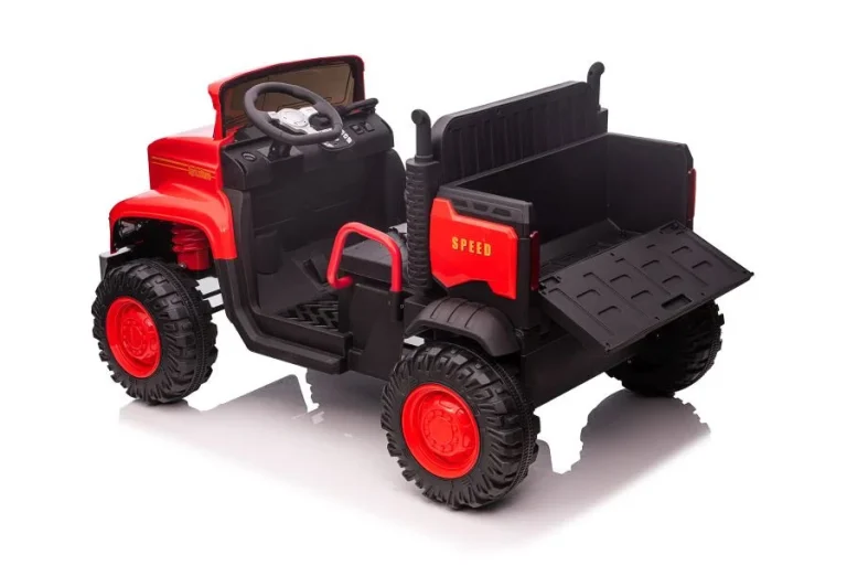 Automobil Na Akumulator Jc222, Crveni, 12v, Led Rasvjeta Auto Na Akumulator 6