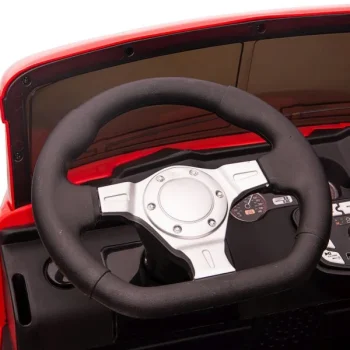 Automobil Na Akumulator Jc222, Crveni, 12v, Led Rasvjeta Auto Na Akumulator 7