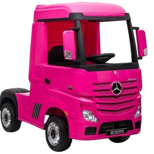 Automobil Na Akumulator Mercedes Actros 4×4 Ružičasti 1