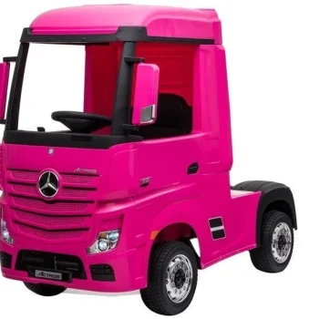 Automobil Na Akumulator Mercedes Actros 4×4 Ružičasti 3