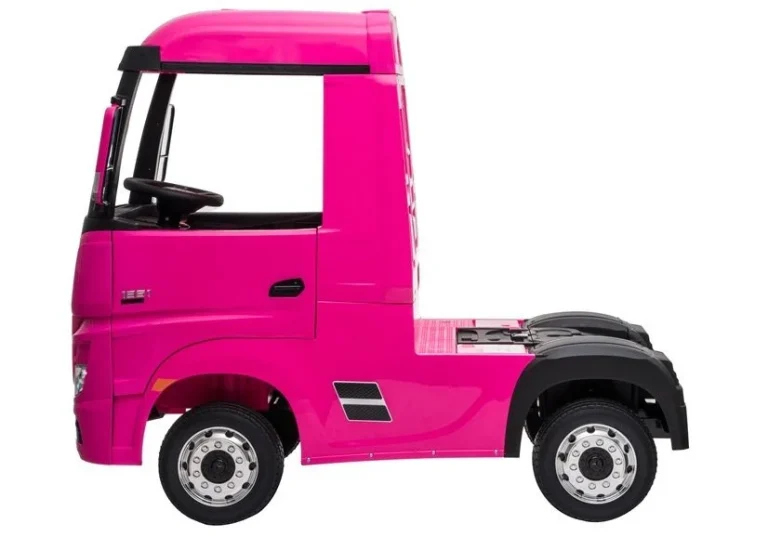 Automobil Na Akumulator Mercedes Actros 4×4 Ružičasti 4