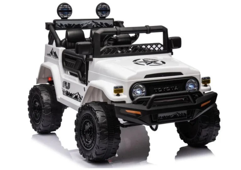 Automobil Na Akumulator Toyota Fj Bijela 4x4 Auto Na Akumulator 1