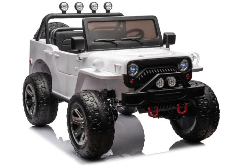 Automobil Na Baterije Jh 102 Bijeli 4x4 Auto Na Akumulator 1