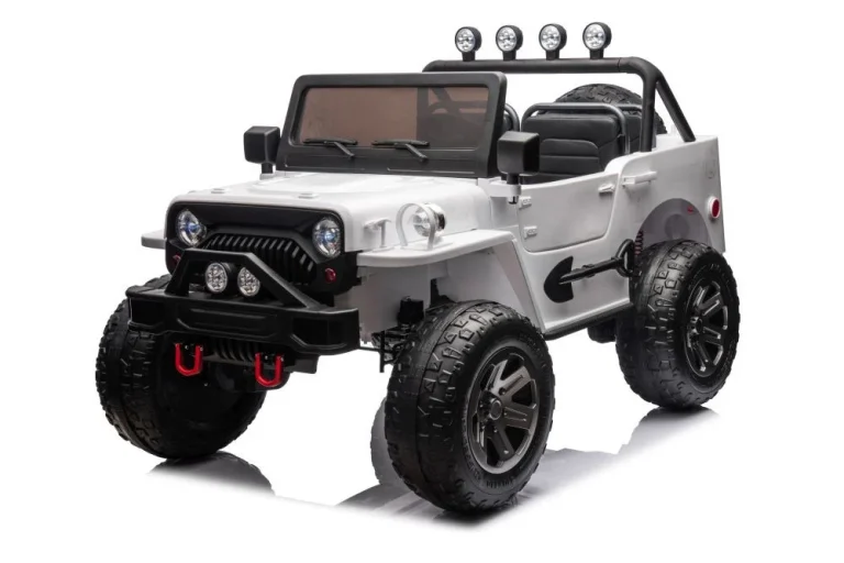 Automobil Na Baterije Jh 102 Bijeli 4x4 Auto Na Akumulator 5