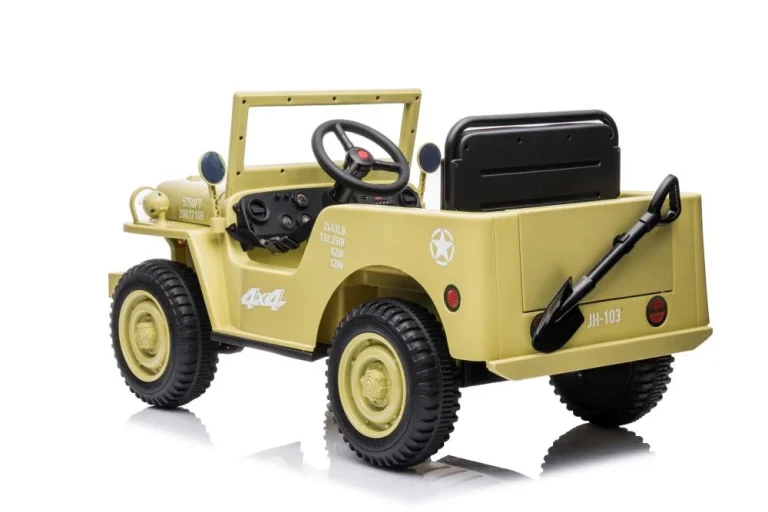 Automobil Na Baterije Jh 103 Kaki 4x4 Auto Na Akumulator 6