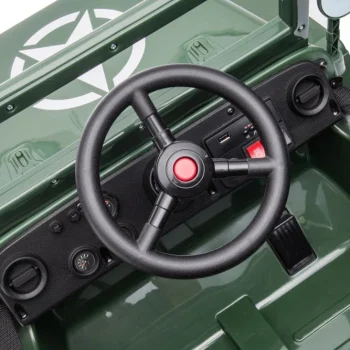 Automobil Na Baterije Jh 103, Vojno Zelena 4x4 Auto Na Akumulator 13