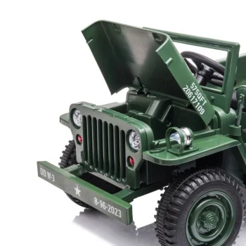 Automobil Na Baterije Jh 103, Vojno Zelena 4x4 Auto Na Akumulator 14