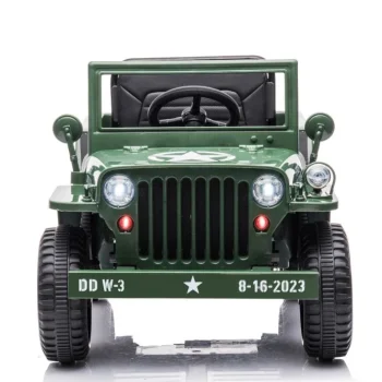 Automobil Na Baterije Jh 103, Vojno Zelena 4x4 Auto Na Akumulator 2