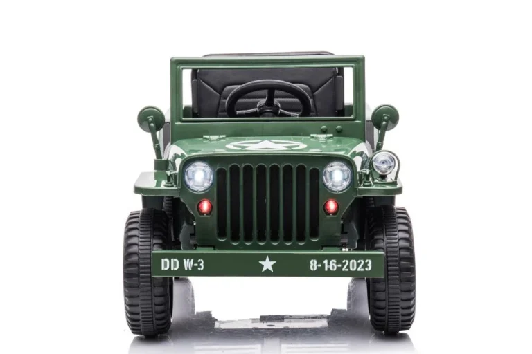 Automobil Na Baterije Jh 103, Vojno Zelena 4x4 Auto Na Akumulator 2