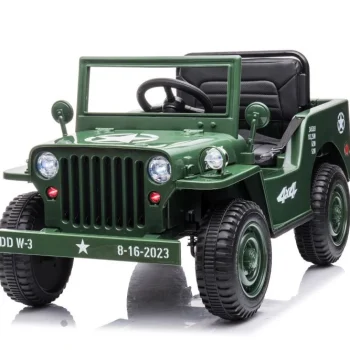 Automobil Na Baterije Jh 103, Vojno Zelena 4x4 Auto Na Akumulator 3