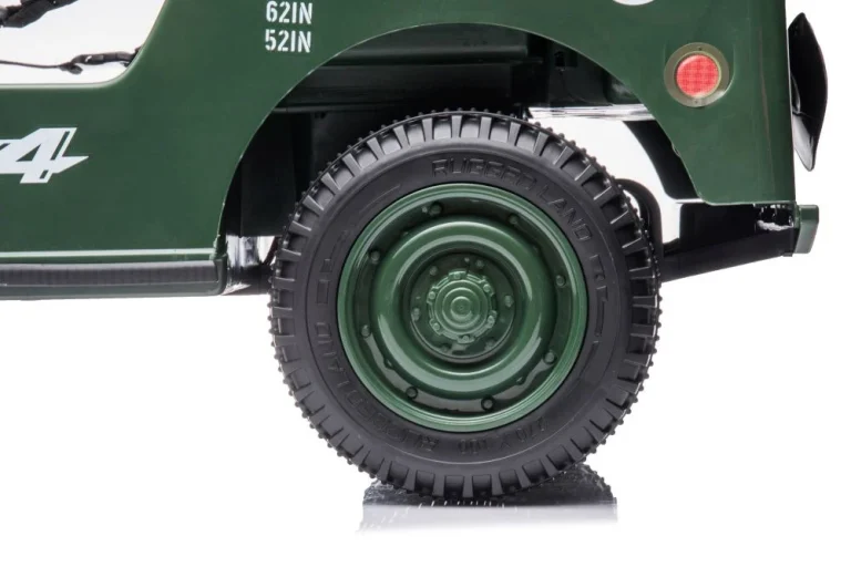 Automobil Na Baterije Jh 103, Vojno Zelena 4x4 Auto Na Akumulator 6