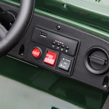 Automobil Na Baterije Jh 103, Vojno Zelena 4x4 Auto Na Akumulator 8