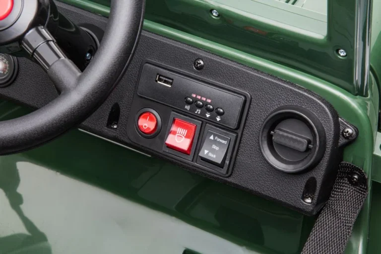 Automobil Na Baterije Jh 103, Vojno Zelena 4x4 Auto Na Akumulator 8