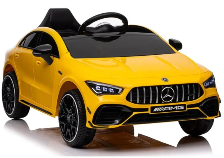Automobil Na Baterije Mercedes Cla 45s Amg žuti 4x4 Auto Na Akumulator 1