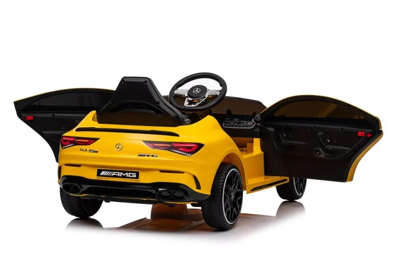Automobil Na Baterije Mercedes Cla 45s Amg žuti 4x4 Auto Na Akumulator 10