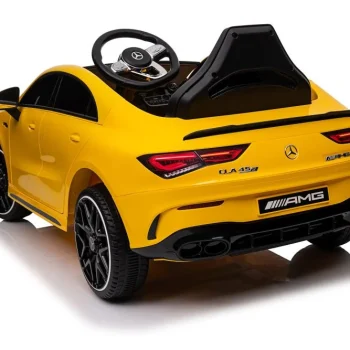 Automobil Na Baterije Mercedes Cla 45s Amg žuti 4x4 Auto Na Akumulator 11