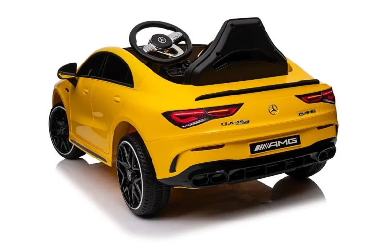 Automobil Na Baterije Mercedes Cla 45s Amg žuti 4x4 Auto Na Akumulator 11