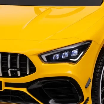 Automobil Na Baterije Mercedes Cla 45s Amg žuti 4x4 Auto Na Akumulator 12
