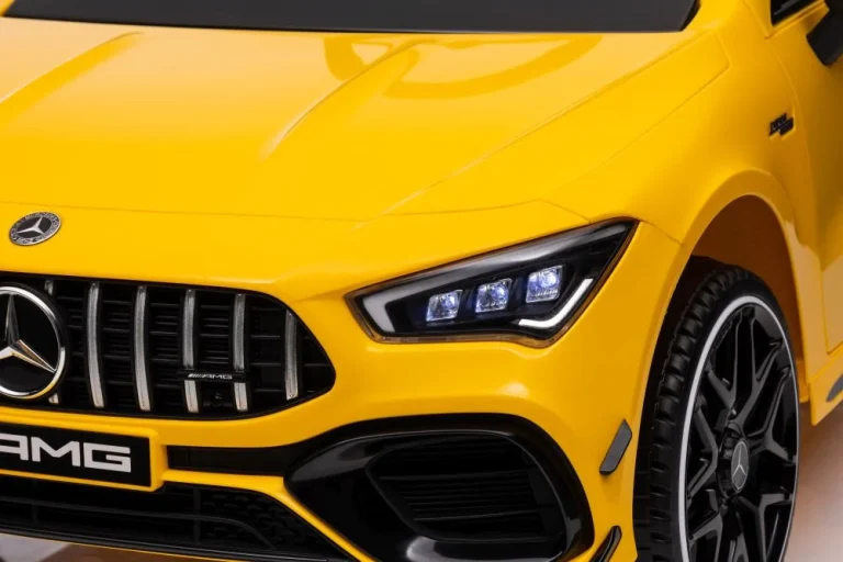 Automobil Na Baterije Mercedes Cla 45s Amg žuti 4x4 Auto Na Akumulator 12