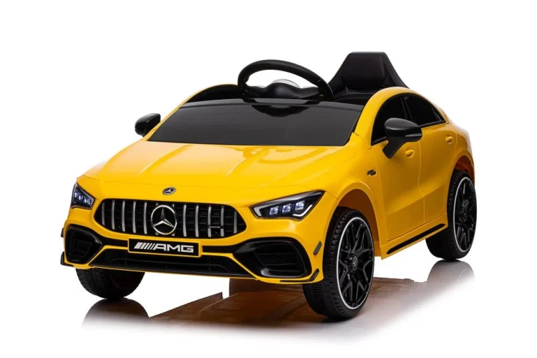 Automobil Na Baterije Mercedes Cla 45s Amg žuti 4x4 Auto Na Akumulator 2