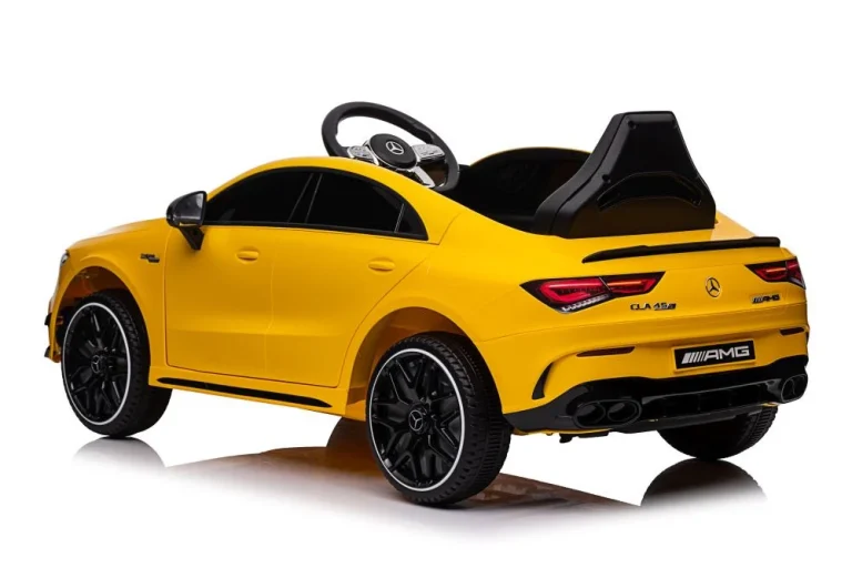 Automobil Na Baterije Mercedes Cla 45s Amg žuti 4x4 Auto Na Akumulator 4