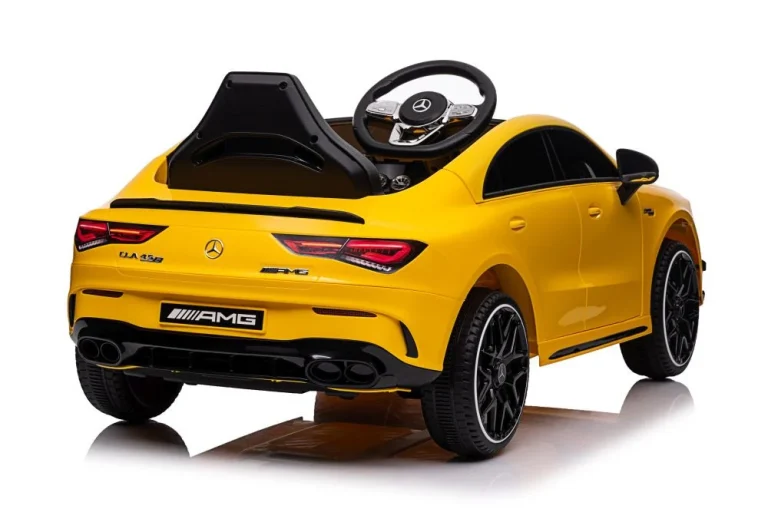 Automobil Na Baterije Mercedes Cla 45s Amg žuti 4x4 Auto Na Akumulator 5