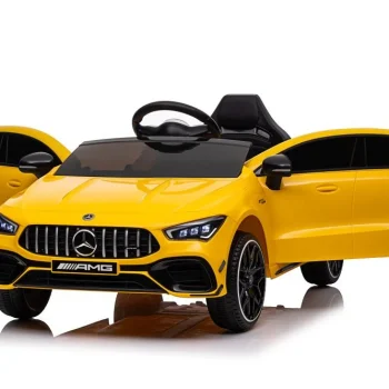 Automobil Na Baterije Mercedes Cla 45s Amg žuti 4x4 Auto Na Akumulator 8