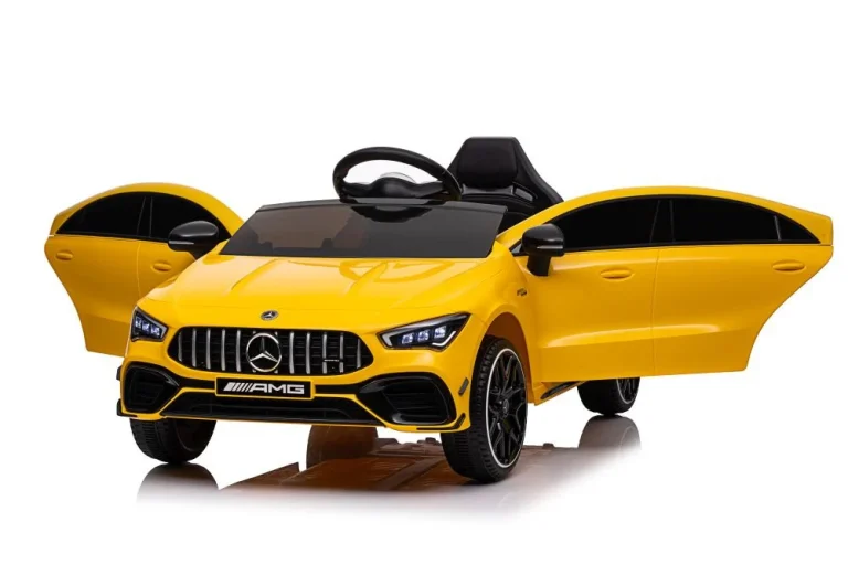 Automobil Na Baterije Mercedes Cla 45s Amg žuti 4x4 Auto Na Akumulator 8