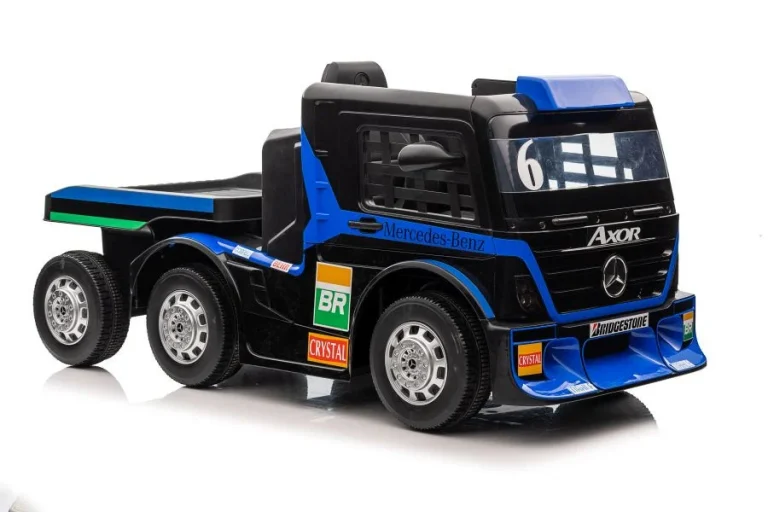 Automobil Na Baterije Mercedes Xmx622b Poluprikolica Tamnoplavi Lcd Auto Na Akumulator 1