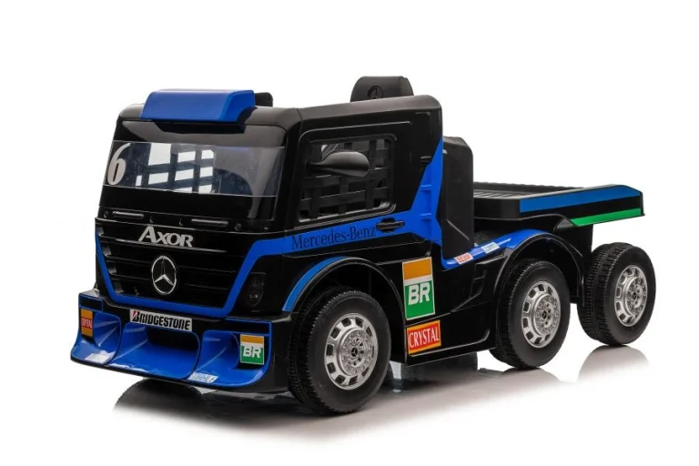 Automobil Na Baterije Mercedes Xmx622b Poluprikolica Tamnoplavi Lcd Auto Na Akumulator 4